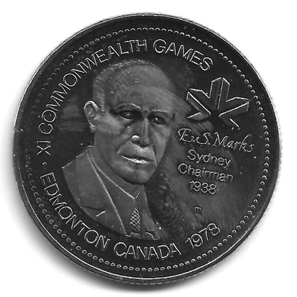 1978 Edmonton Commonwealth Games Commemorative Medal (b862-17) - Picture 1 of 2